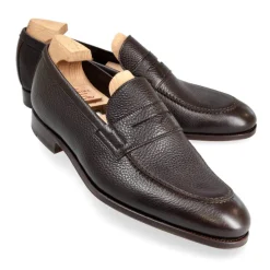 Penny Loafers|Carmina UNLINED PENNY LOAFERS 80834 SINEU BROWN
