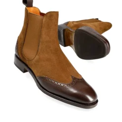 Women's Chelsea Boots|Carmina WOMEN CHELSEA BOOTS 1209 HILLS-20 BROWN/SNUFF
