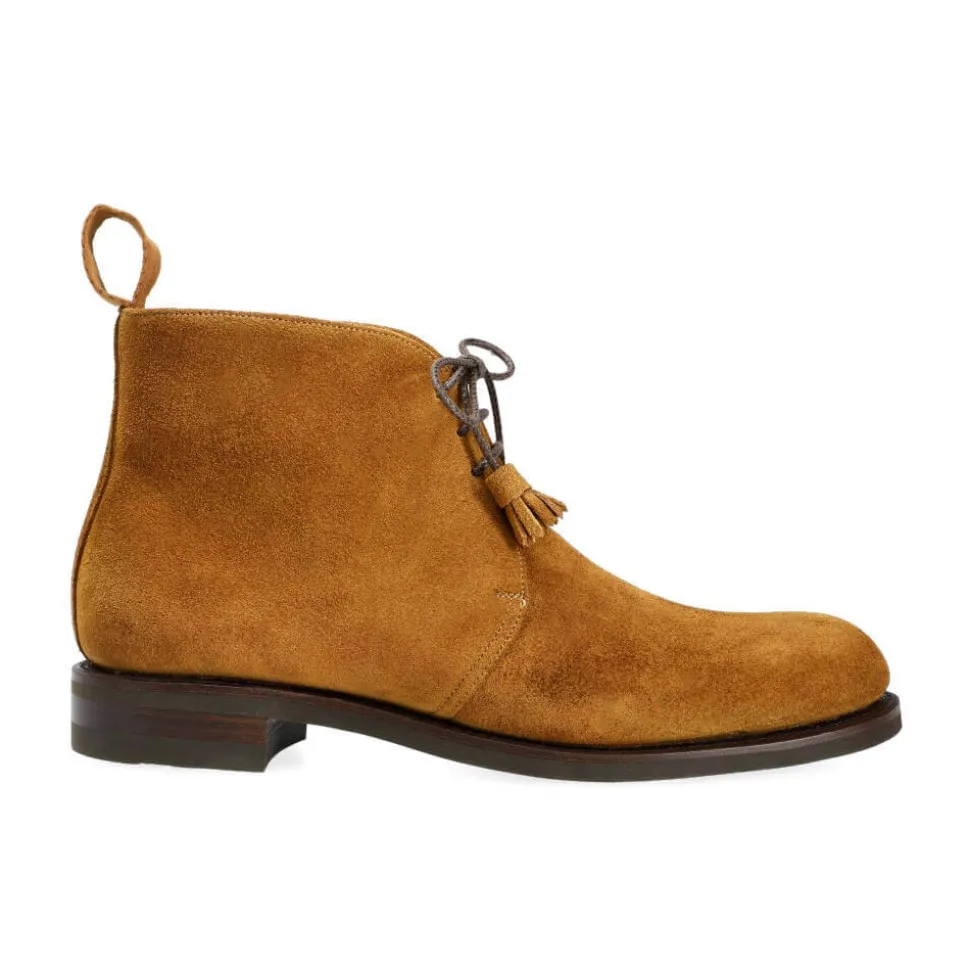 Chukka Boots|Carmina WOMEN CHUKKA BOOTS 1527 OSCARIA TOBACCO