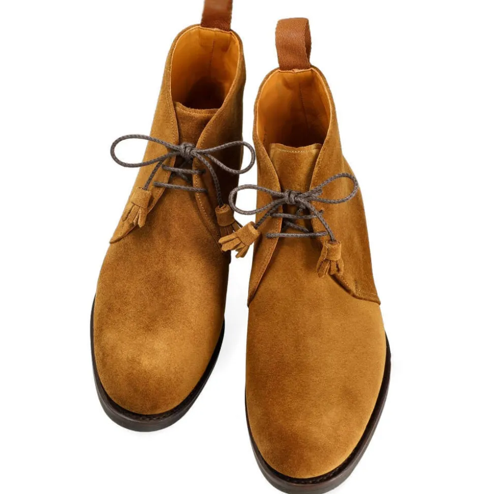 Chukka Boots|Carmina WOMEN CHUKKA BOOTS 1527 OSCARIA TOBACCO