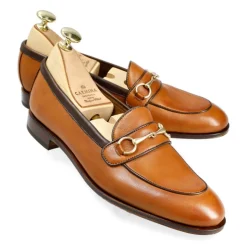 Women Horsebit Loafers|Carmina WOMEN HORSEBIT LOAFERS 1964 MURTA TAN/BROWN