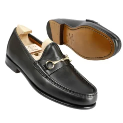 Women Horsebit Loafers|Carmina WOMEN HORSEBIT LOAFERS 1891 XIM BLACK