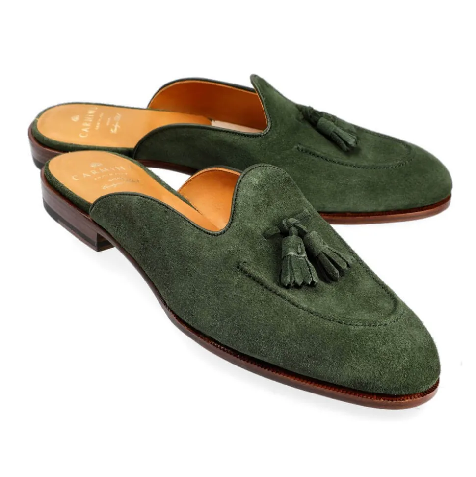 Women Mule Shoes|Carmina WOMEN MULE SHOES 1945 DRAC MOSS