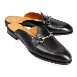 Women Mule Shoes|Carmina WOMEN MULE SHOES 1946 DRAC BLACK