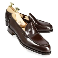 Penny Loafers|Carmina WOMEN PENNY LOAFERS LIMITED EDITION 1655 OSCARIA WINE