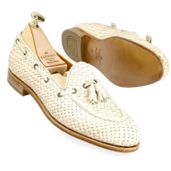 Tassel Loafers|Carmina WOMEN TASSEL LOAFERS 1590 DRAC NATURAL