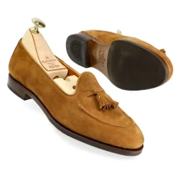 Tassel Loafers|Carmina WOMEN TASSEL LOAFERS 1842 DRAC TOBACCO