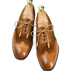 Wingtip Oxford|Carmina WOMEN'S WINGTIP OXFORD 1265 HILLS TANNED/SNUFF