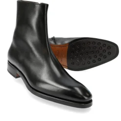 Mens Zipper Boots|Carmina ZIP BOOTS 80688 RAIN BLACK
