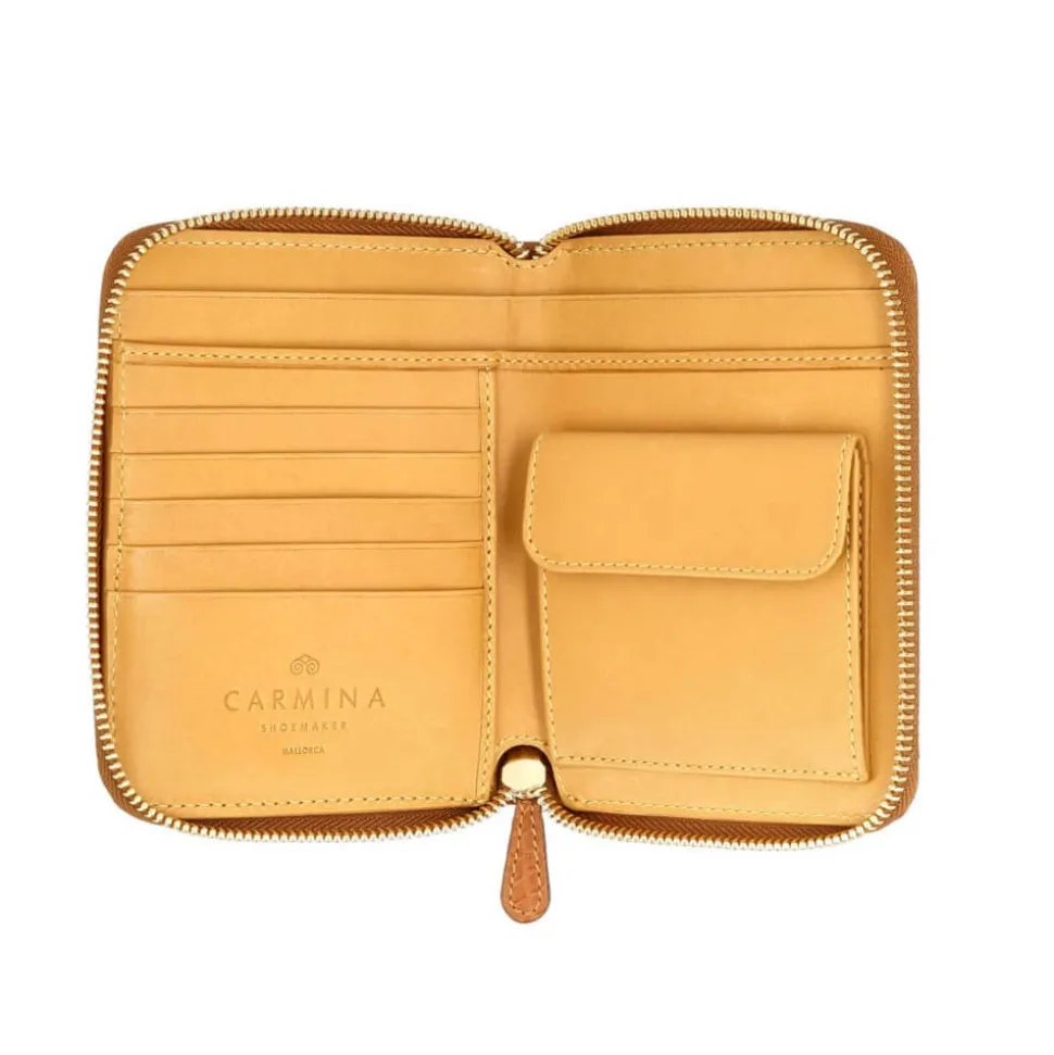 Wallet For Women|Carmina ALLIGATORE WALLET FOR WOMEN TANNED