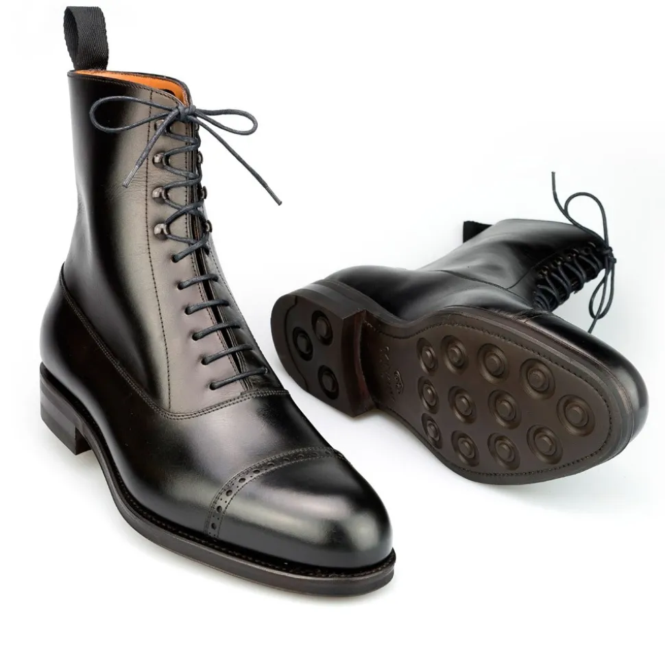 Balmoral Boots|Carmina BALMORAL BOOTS 80092 FOREST