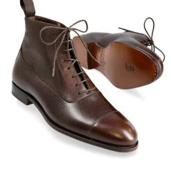 Balmoral Boots|Cap Toe Boots|Carmina BALMORAL BOOTS 80841 LLORET BROWN