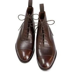 Balmoral Boots|Cap Toe Boots|Carmina BALMORAL BOOTS 80841 LLORET BROWN