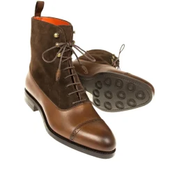 Balmoral Boots|Carmina BALMORAL BOOTS 1573 MADISON BROWN
