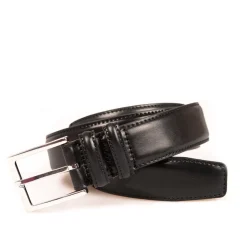 Men's Belts|Carmina CORDOVAN BELT BLACK