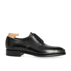 Plain Toe Blucher / Ptb|Carmina DERBY SHOES 80449 RAIN BLACK