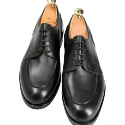 Norwegian Shoes|Carmina BLUCHER SHOES 80871 LLUBI BLACK