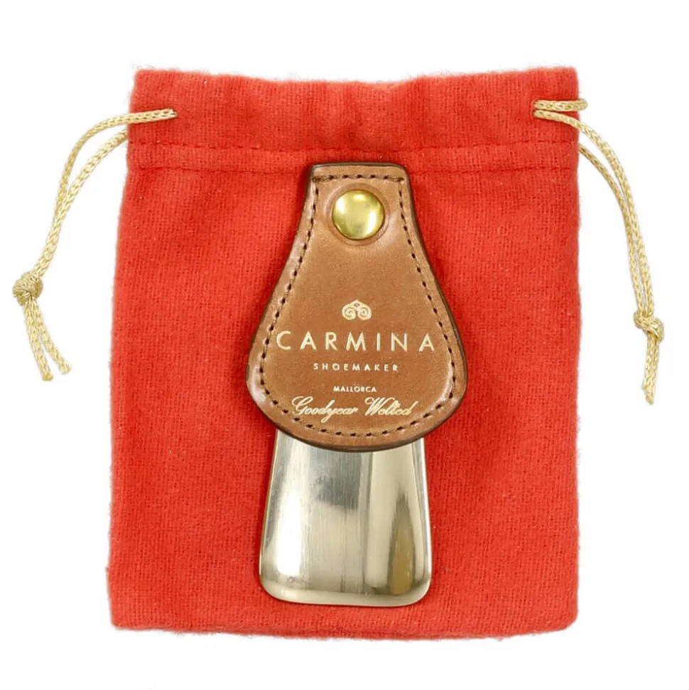 Quality Shoe Care|Quality Shoe Care|Carmina CORDOVAN TRAVEL SHOEHORN BOURBON