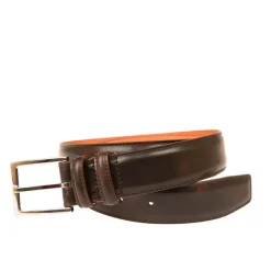 Men's Belts|Carmina MUSEUM BELT BROWN