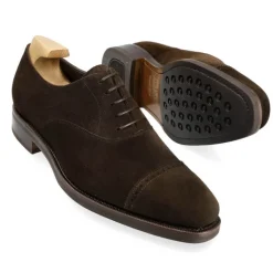 Cap Toe Oxfords|Carmina CAP TOE OXFORD SHOES 80201 RAIN BROWN