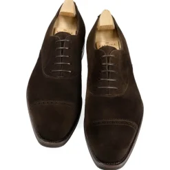 Cap Toe Oxfords|Carmina CAP TOE OXFORD SHOES 80201 RAIN BROWN