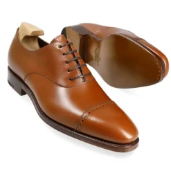 Cap Toe Oxfords|Carmina CAP TOE OXFORDS 80201 RAIN TANNED