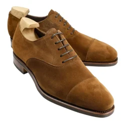 Cap Toe Oxfords|Carmina CAP TOE OXFORDS 80386 RAIN SNUFF