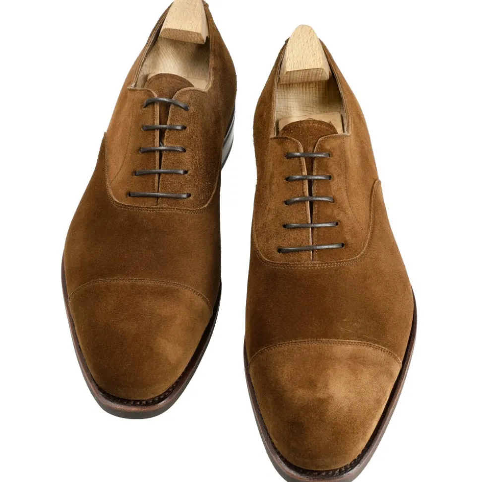 Cap Toe Oxfords|Carmina CAP TOE OXFORDS 80386 RAIN SNUFF