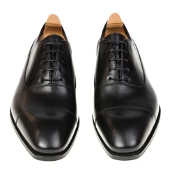 Cap Toe Oxfords|Carmina CAP TOE OXFORDS 10085 SIMPSON BLACK