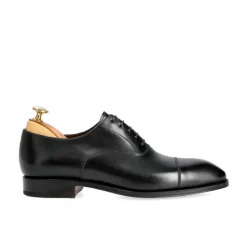 Cap Toe Oxfords|Carmina CAP TOE OXFORDS 80236 SIMPSON BLACK