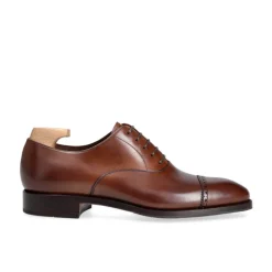 Cap Toe Oxfords|Carmina CAPTOE OXFORD SHOES 80201 RAIN BROWN