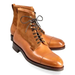 Cap Toe Boots|Men's Work Boots|Carmina CAPTOE WORK BOOTS 80791 OSCAR TANNED/TOBACCO