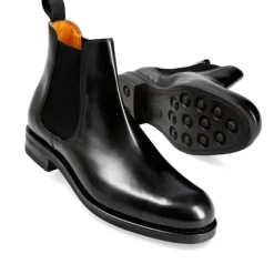 Women's Chelsea Boots|Carmina CHELSEA BOOT 1600 OSCARIA BLACK