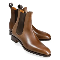Women's Chelsea Boots|Carmina CHELSEA BOOTS 1118 HILLS BROWN