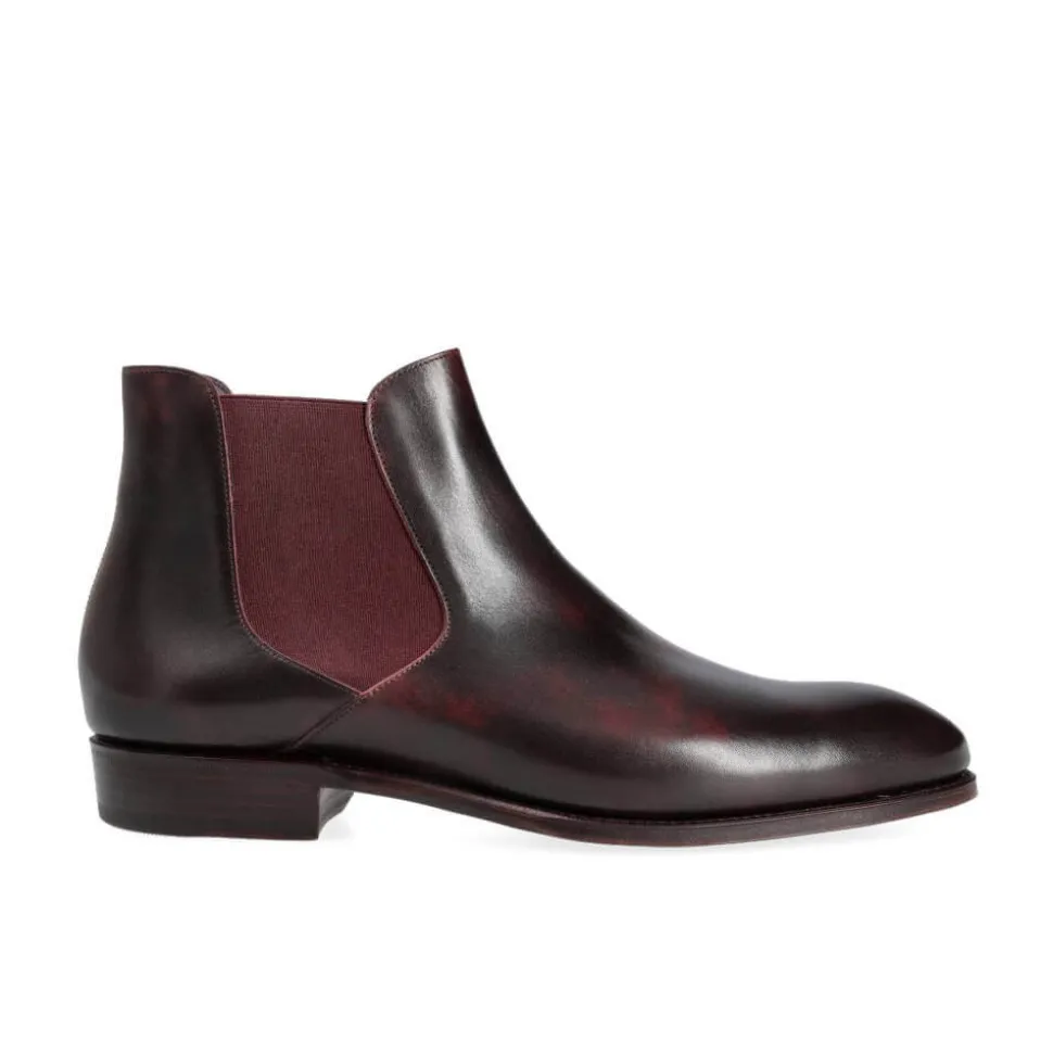Chelsea Boots|Carmina CHELSEA BOOTS 80809 INCA BURGUNDY