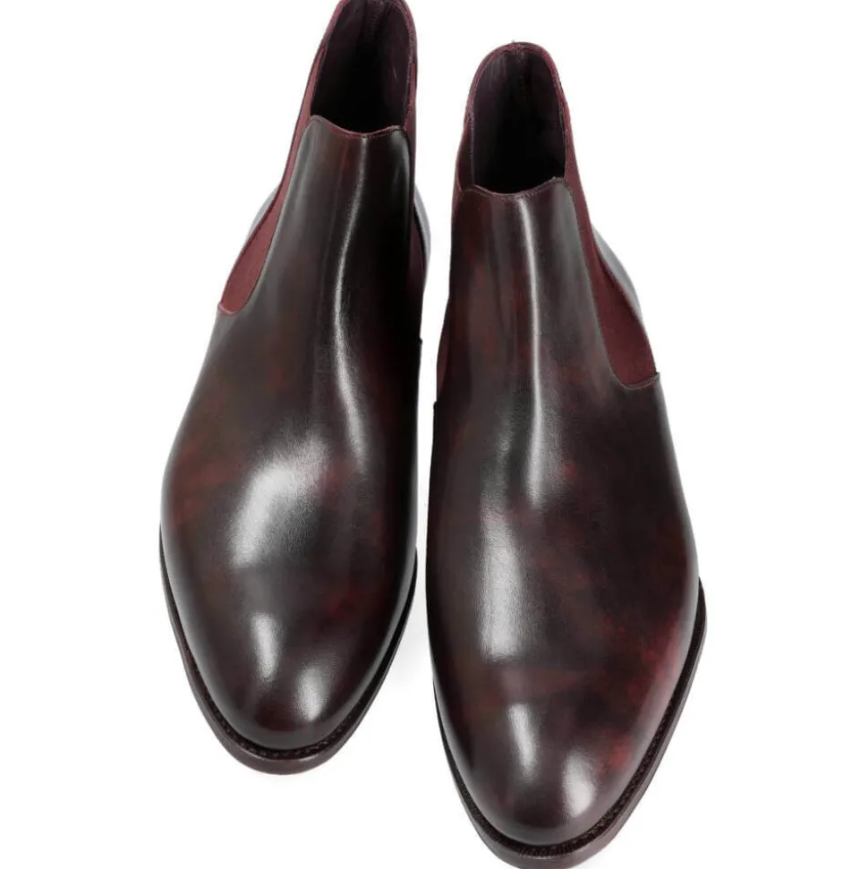 Chelsea Boots|Carmina CHELSEA BOOTS 80809 INCA BURGUNDY
