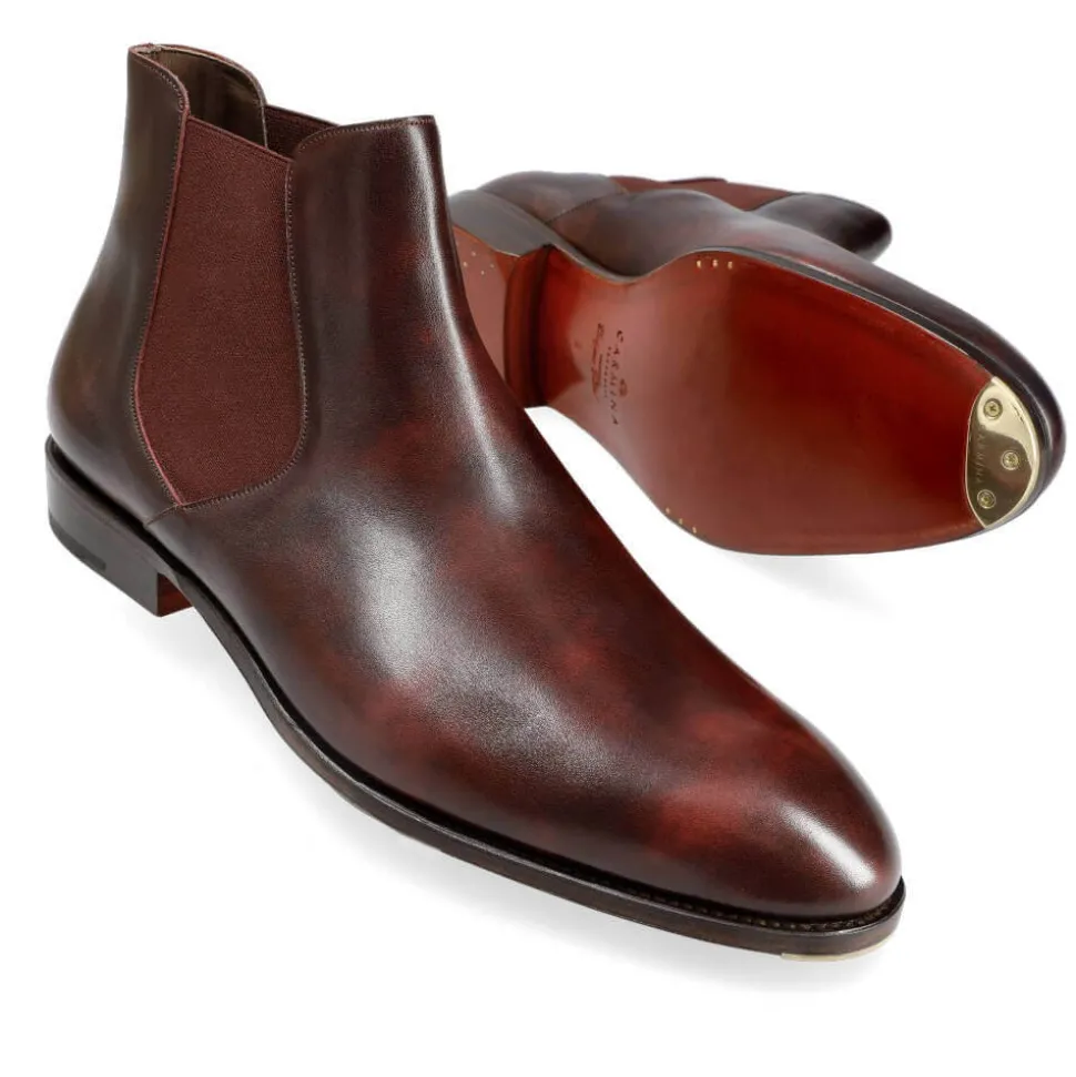 Chelsea Boots|Carmina CHELSEA BOOTS 80809 INCA BURGUNDY