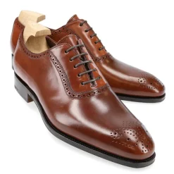Cordovan Oxfords Shoes|Carmina CORDOVAN ADELAIDE SHOES 80137 SIMPSON RUBI