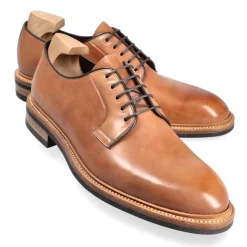 Plain Toe Blucher / Ptb|Cordovan Derby Shoes|Carmina CORDOVAN BLUCHER 531 OSCAR NATURAL