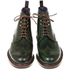 Cordovan Boots|Carmina CORDOVAN BOOTS 80277 LLUBI GREEN