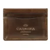 Card Holders|Card Holders|Carmina Cordovan card holder in Armagnac