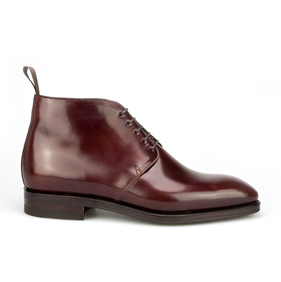 Chukka & Desert Boots|Cordovan Boots|Carmina CORDOVAN CHUKKA BOOTS 905 SIMPSON