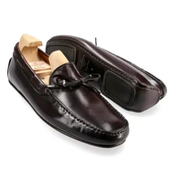 Driving Loafers|Cordovan Loafers|Carmina CORDOVAN DRIVING LOAFERS 80802 MARIVENT BURGUNDY
