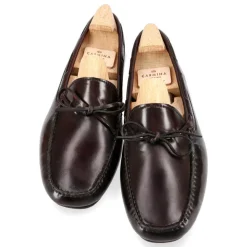 Driving Loafers|Cordovan Loafers|Carmina CORDOVAN DRIVING LOAFERS 80802 MARIVENT BURGUNDY