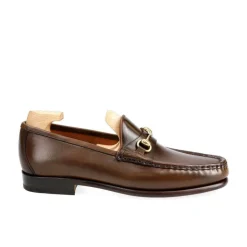 Horsebit Loafers|Cordovan Loafers|Carmina CORDOVAN HORSEBIT LOAFERS 80746 XIM ARMAGNAC