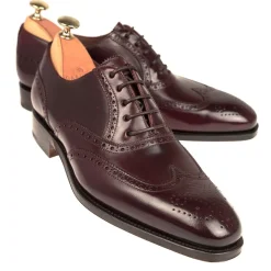 Cordovan Oxfords Shoes|Carmina CORDOVAN OXFORDS 922 RAIN BURGUNDY