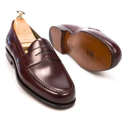 Cordovan Loafers|Carmina CORDOVAN PENNY LOAFERS 80440 PINA