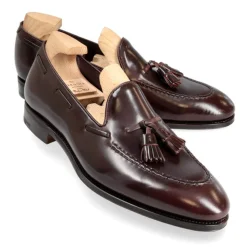 Tassel Loafers|Cordovan Loafers|Carmina CORDOVAN TASSEL LOAFERS 80481 UETAM BURGUNDY