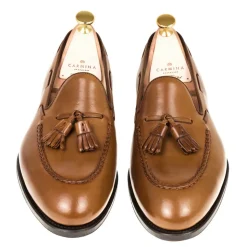 Tassel Loafers|Cordovan Loafers|Carmina CORDOVAN TASSEL LOAFERS 80481 UETAM BOURBON