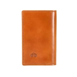 Wallet For Men|Carmina CORDOVAN VERTICAL BANKNOTES WALLET BOURBON